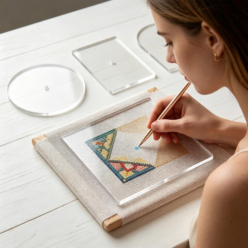 Embroidery Craft - 5 Parça Nakış Akrilik Şablon Seti
