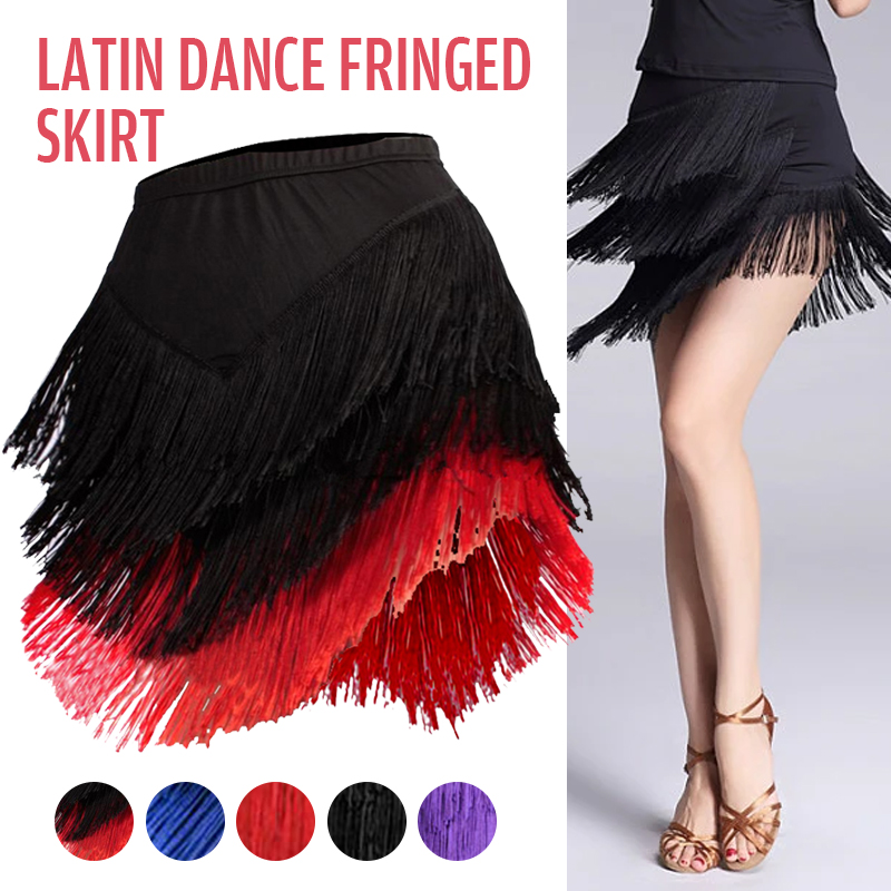 Tassel Fringe Trim - Yeni Moda Latin dans eteği Elbise