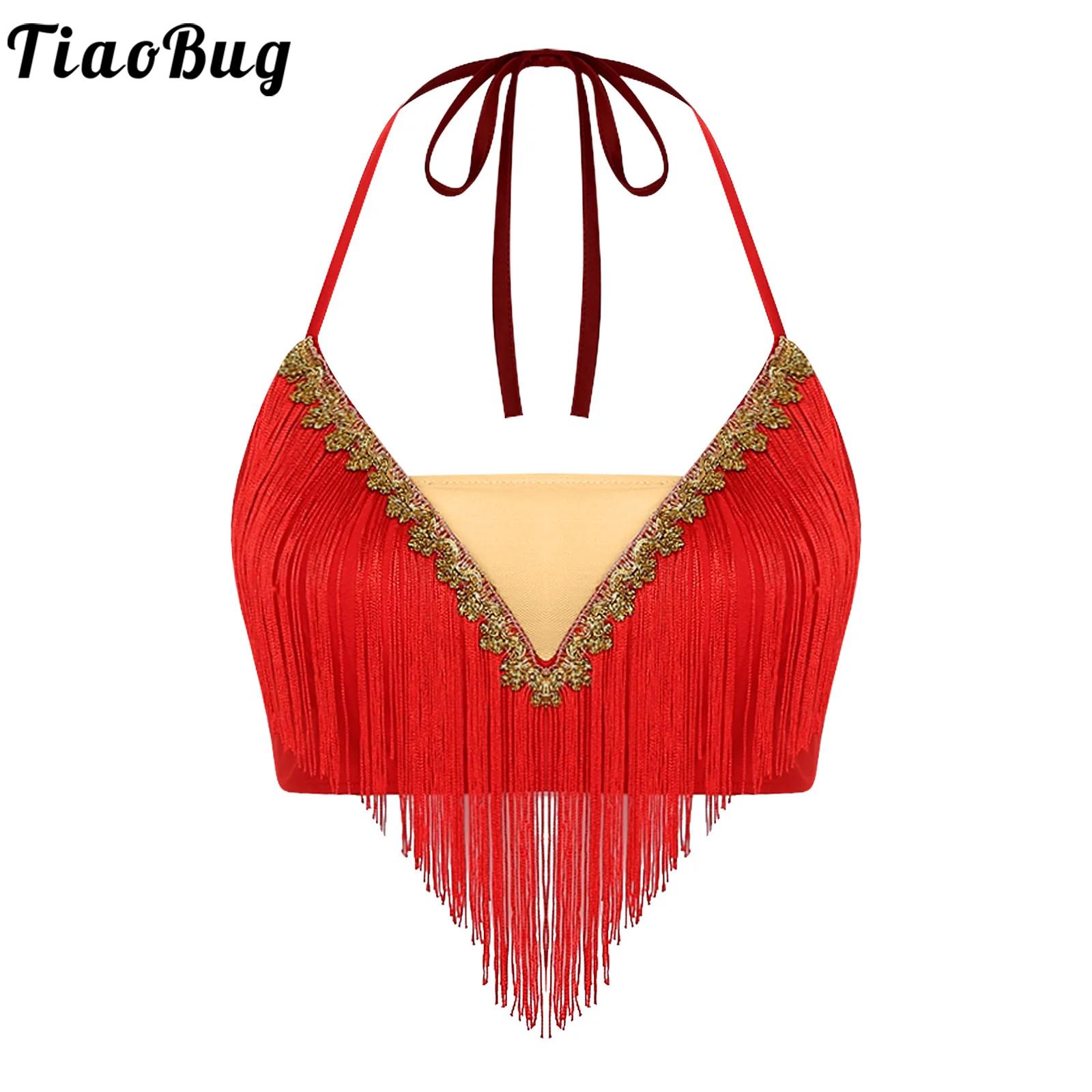 Tassel Fringe Trim - Kadınlar için bağcıklı püsküllü oryantal dans