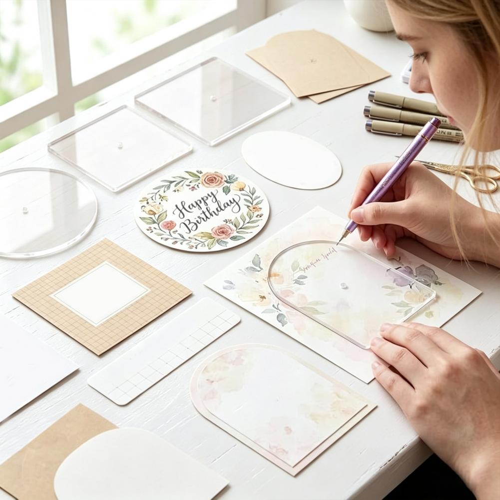 5 Parça Nakış Akrilik Şablon S - Embroidery Craft incelemesi ve fiyatı