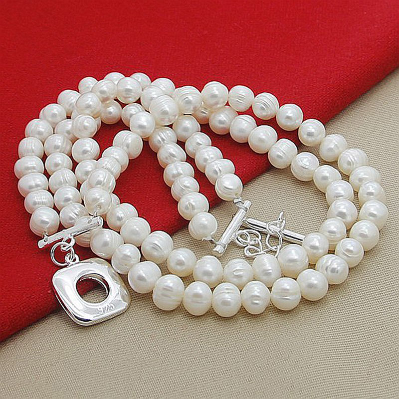 Aravant 925 Gümüş Çift Katmanl - Pearl Trim Chain incelemesi ve fiyatı