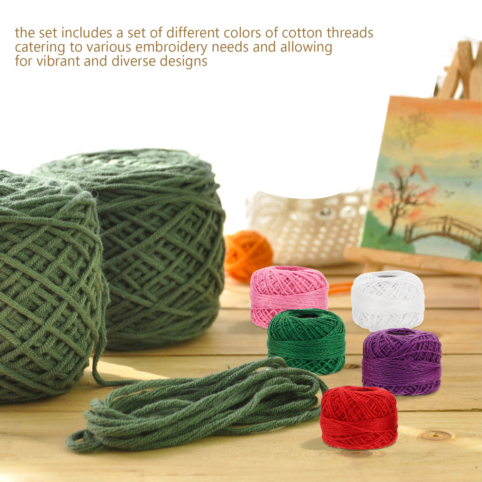 12 Adet Pamuklu Nakış İpliği S - Embroidery Craft incelemesi ve fiyatı