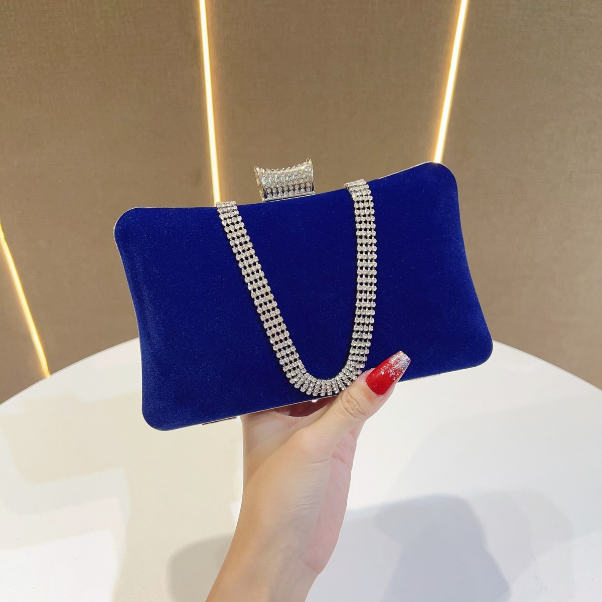 2025 Kadife Ziyafet Çanta Kadı - Tassel Fringe Trim incelemesi ve fiyatı